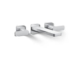Parallel® Wall-mount bath faucet trim