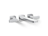 Parallel® Wall-mount bath faucet trim