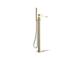 Parallel® Floor-mount bath filler trim with handshower