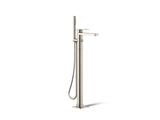 Parallel® Floor-mount bath filler trim with handshower