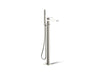 Parallel® Floor-mount bath filler trim with handshower