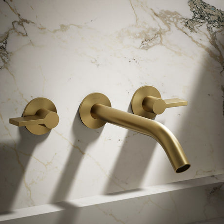 Components® Wall-mount bathroom sink faucet spout with Tube design, 1.2 gpm