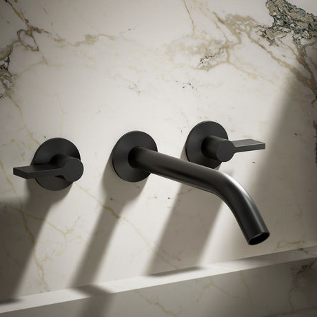 Components® Wall-mount bathroom sink faucet spout with Tube design, 1.2 gpm