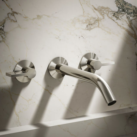 Components® Wall-mount bathroom sink faucet spout with Tube design, 1.2 gpm