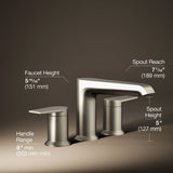 Hint® Deck-mount bath faucet trim