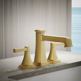 Riff® Deck-mount bath faucet trim with diverter