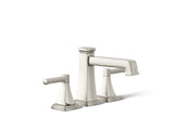 Riff® Deck-mount bath faucet trim with diverter