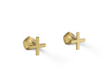 Occasion® Wall-mount bathroom sink faucet Cross handle trim, 1.2 gpm