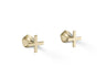 Occasion® Wall-mount bathroom sink faucet Cross handle trim, 1.2 gpm