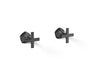 Occasion® Wall-mount bathroom sink faucet Cross handle trim, 1.2 gpm