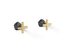 Occasion® Wall-mount bathroom sink faucet Cross handle trim, 1.2 gpm
