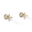 Occasion® Wall-mount bathroom sink faucet Cross handle trim, 1.2 gpm