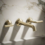 Occasion® Wall-mount bathroom sink faucet Lever handle trim, 1.2 gpm
