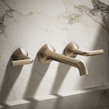 Occasion® Wall-mount bathroom sink faucet Lever handle trim, 1.2 gpm