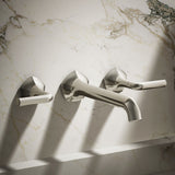 Occasion® Wall-mount bathroom sink faucet Lever handle trim, 1.2 gpm