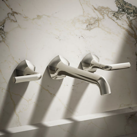 Occasion® Wall-mount bathroom sink faucet Lever handle trim, 1.2 gpm