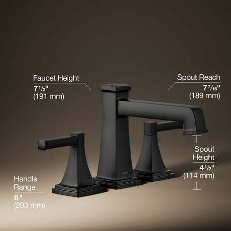 Riff® Deck-mount bath faucet trim