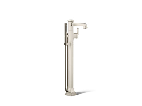 Riff® Floor-mount bath filler trim with handshower
