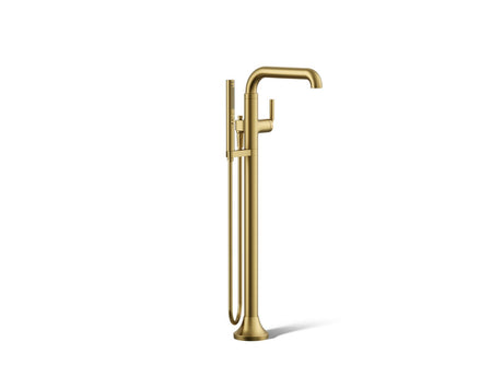 Tone™ Floor-mount bath filler trim with handshower