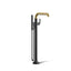 Tone™ Floor-mount bath filler trim with handshower