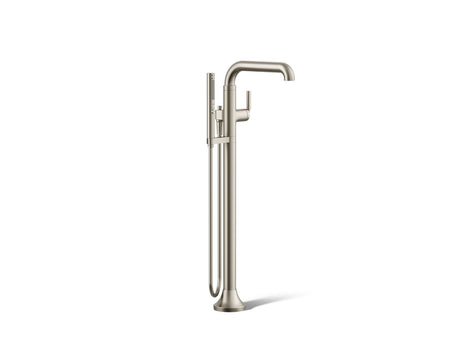 Tone™ Floor-mount bath filler trim with handshower