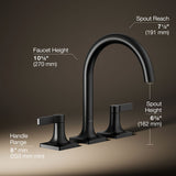 Venza® Deck-mount bath faucet trim