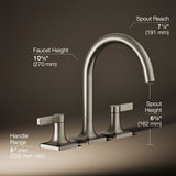 Venza® Deck-mount bath faucet trim
