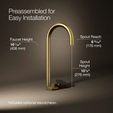 Aquifer® 4-in-1 tall arc beverage faucet