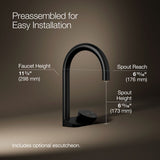 Aquifer® 4-in-1 short arc beverage faucet