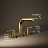 Elate® Deck-mount bath faucet trim