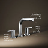 Elate® Deck-mount bath faucet trim