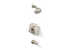 Elate® Rite-Temp® bath and shower trim kit with push-button diverter, 2.5 gpm
