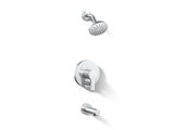 Elate® Rite-Temp® bath and shower trim kit with push-button diverter, 2.5 gpm