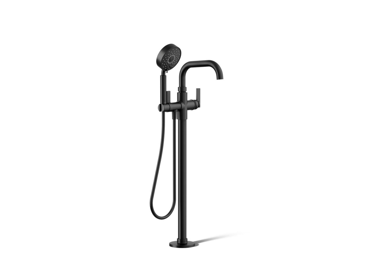 Castia® by Studio McGee Floor-mount bath filler trim with handshower
