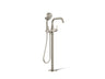 Castia® by Studio McGee Floor-mount bath filler trim with handshower