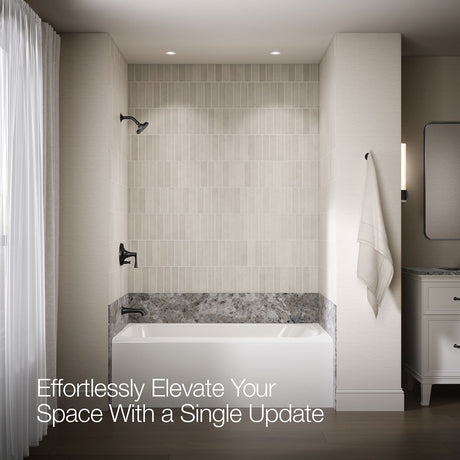 Buckley™ Rite-Temp® bath and shower trim kit with push-button diverter, 2.5 gpm