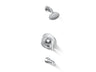 Buckley™ Rite-Temp® bath and shower trim kit with push-button diverter, 1.5 gpm