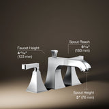 Memoirs® Stately Deck-mount bath faucet trim with diverter
