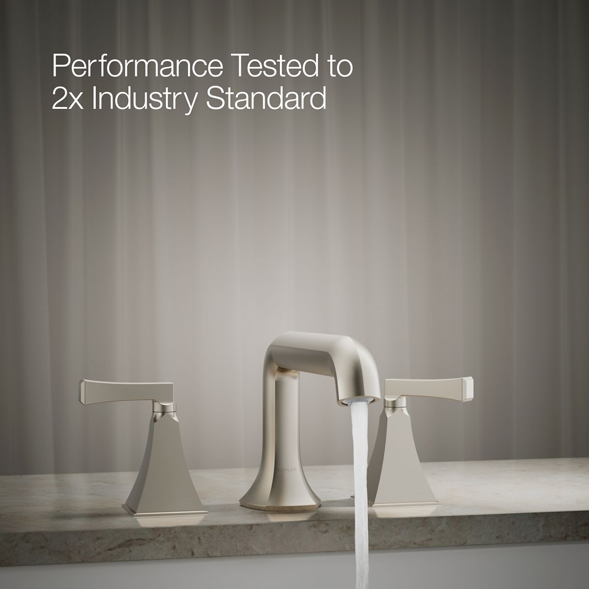 Memoirs® Stately Deck-mount bath faucet handle trim