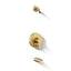 Pitch® Rite-Temp® bath and shower trim kit with push-button diverter, without showerhead