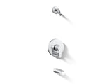 Pitch® Rite-Temp® bath and shower trim kit with push-button diverter, without showerhead