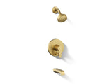 Pitch® Rite-Temp® bath and shower trim kit with push-button diverter, 1.75 gpm
