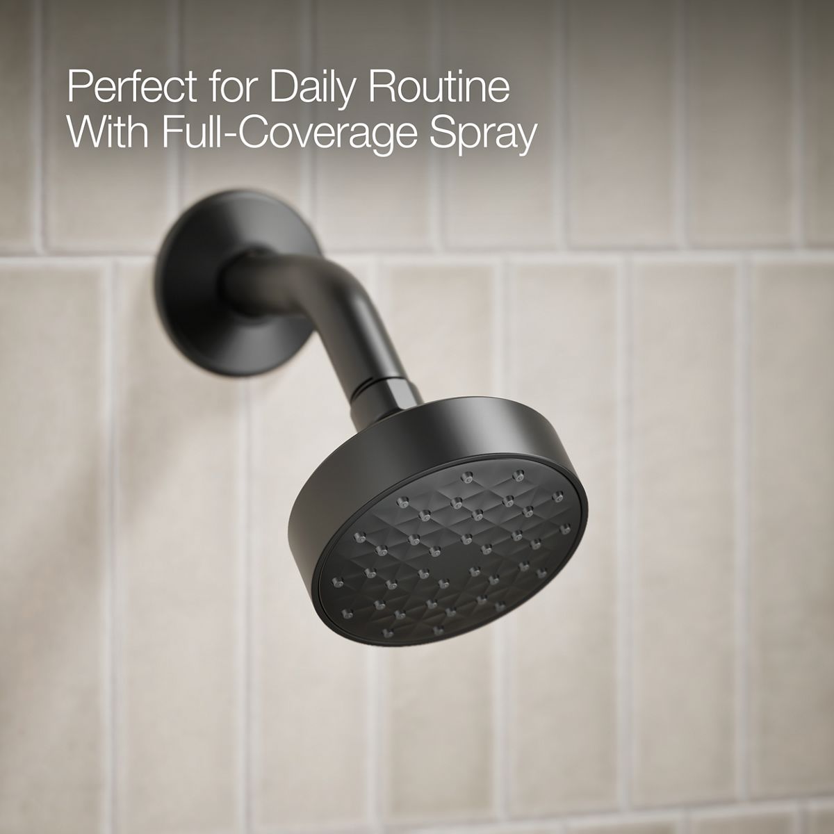 Pitch® Rite-Temp® bath and shower trim kit with push-button diverter, 1.75 gpm