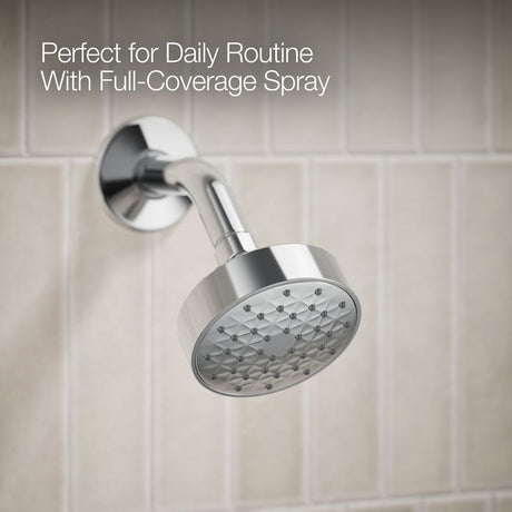Pitch® Rite-Temp® bath and shower trim kit with push-button diverter and lever handle, 2.5 gpm
