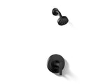 Pitch® Rite-Temp® shower trim kit with push-button diverter, 2.5 gpm