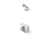 Pitch® Rite-Temp® shower trim kit with push-button diverter, 2.5 gpm