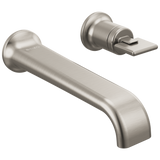 Allaria Two-Hole, Single-Handle Wall Mount Lavatory Faucet - Less Handle 1.2 GPM