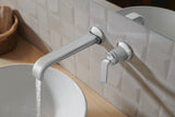 Allaria Two-Hole, Single-Handle Wall Mount Lavatory Faucet - Less Handle 1.2 GPM