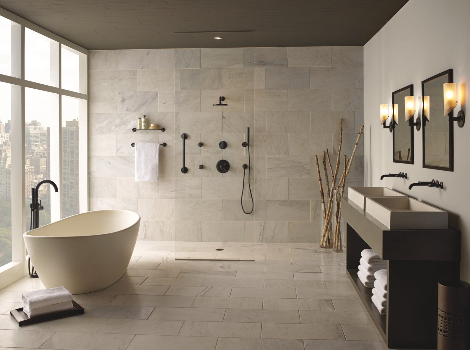 Jason Wu for Brizo Widespread Lavatory Faucet - Less Handles 1.2 GPM