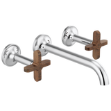 Odin Two-Handle Wall Mount Lavatory Faucet - Less Handles